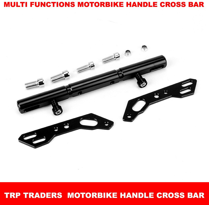TRP Traders CNC Aluminum Motorcycle Multi functional Cross Bar