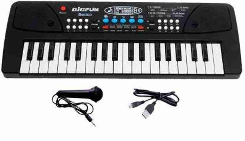NJ FASHION 37 Keys 37 Keys Piano Keyboard Toy Sound Recording Portable Keyboard 37 Keys Digital Portable Keyboard