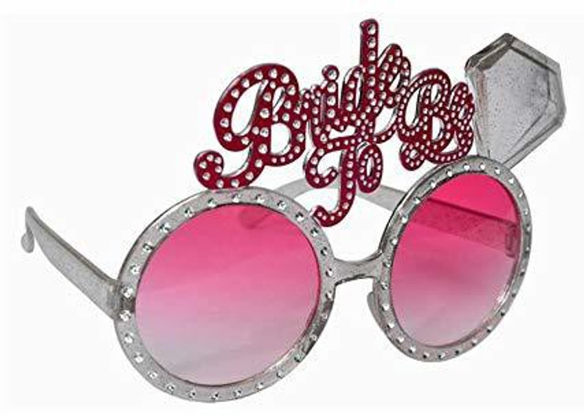 Hippity Hop Bride to BE Goggles Funny Party Glasses Eye Mask