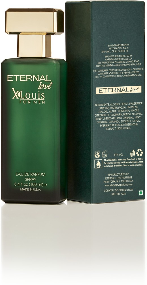 eternal love x louis for men 100 ml eau de parfum spray