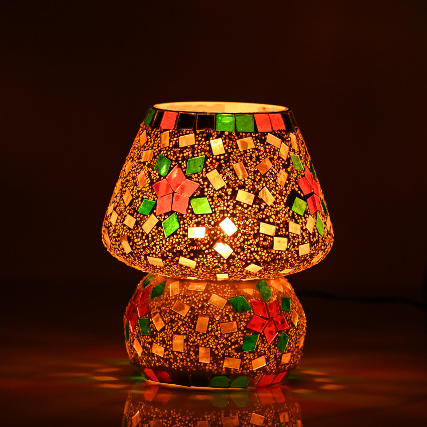 Flipkart Perfect Homes Decorative Colourful Glass Mosaic Night