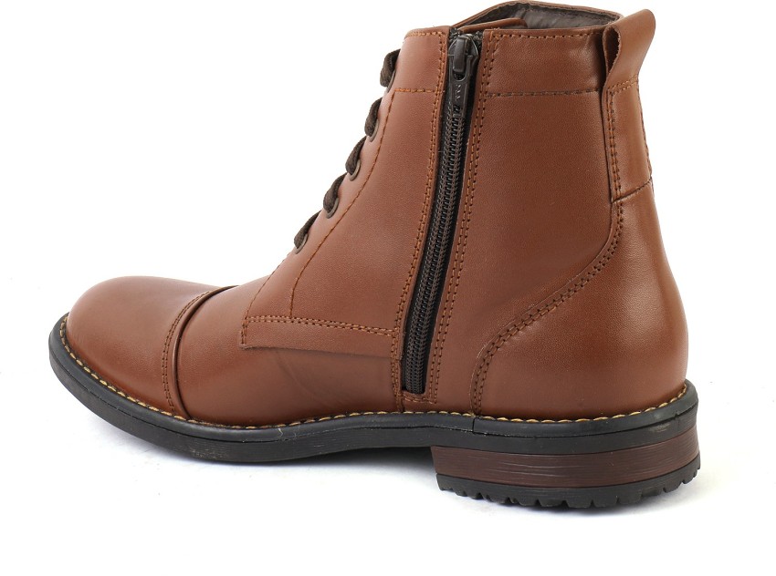 Tan hot sale police boots