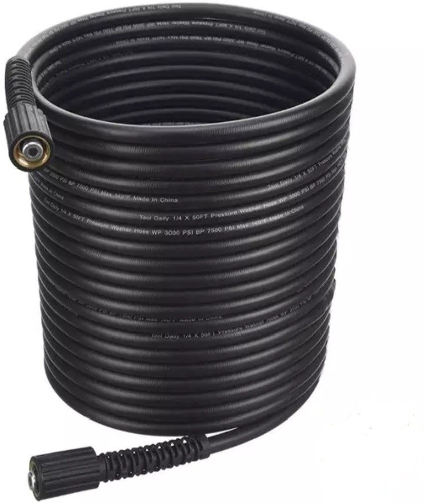 SKSHINE Car Washer 15 Mtr PVC Hose Pipe With 3200 PSI Pressure