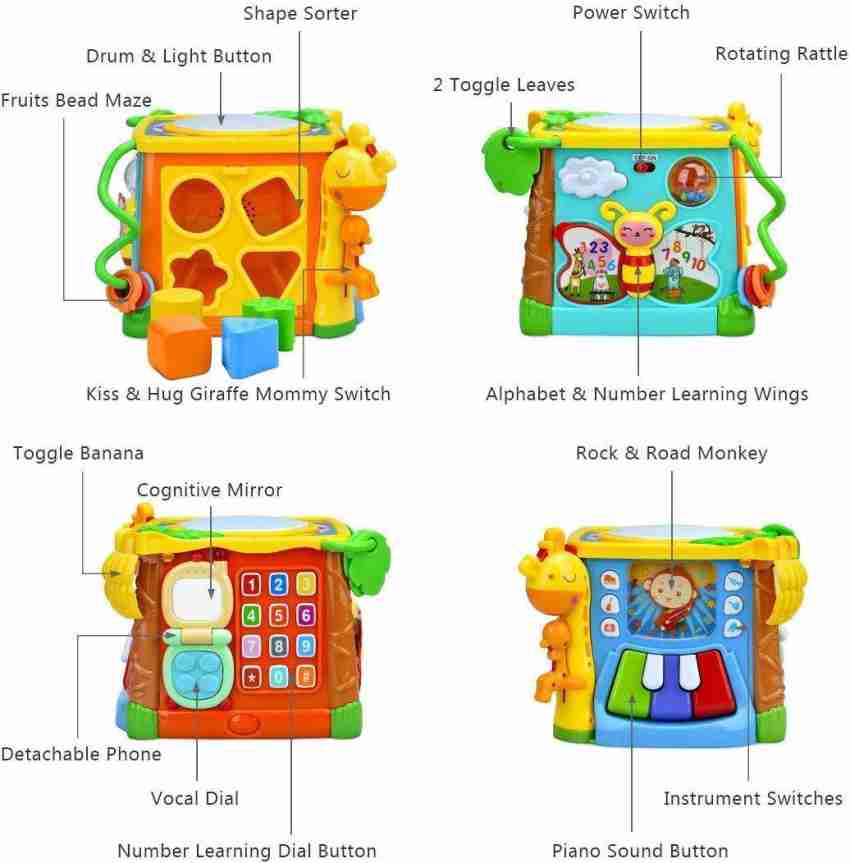 Fisher price play and learn activity best sale cube