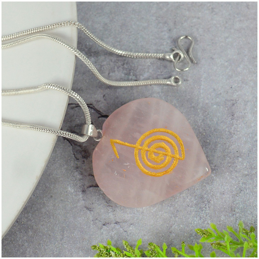 Reiki crystal pendant discount
