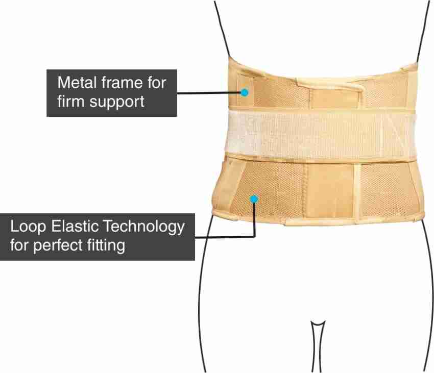 Buy Vissco Back Support Lumbocare (Lumbo Sacral Belt), Supports the Spine &  Relieves Pain, Lower Back Brace Support, Back Pain Relief For Men and  Women, Can be used for Slip disc 