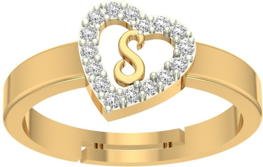 Details 157+ gold ring with s letter latest - xkldase.edu.vn