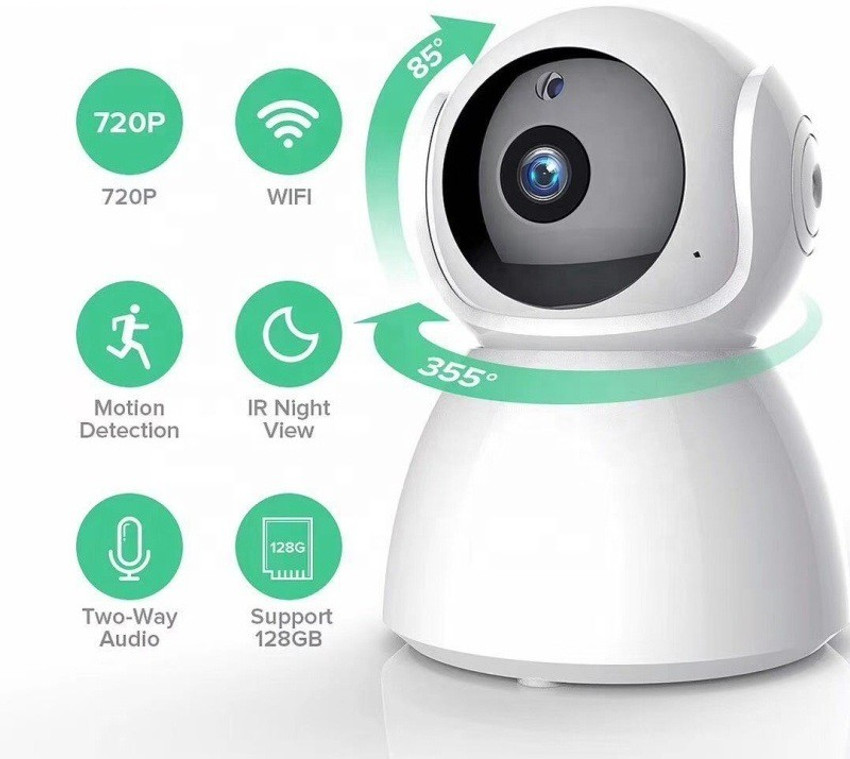 CartBug V380 Wireless WiFi Camera HD 1080P Home Security Two Way