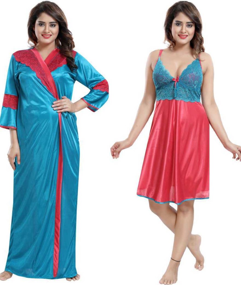 Flipkart satin nighty hot sale