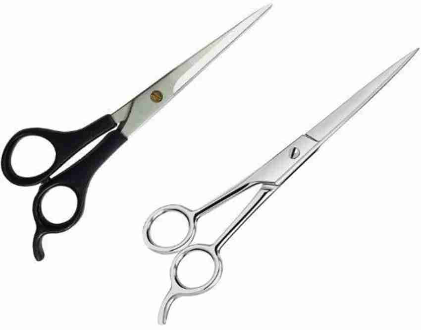 Flipkart Tifurko Professional saloon barber hair cutting trimming styling scissors for personal and home use for men and women Stainless Steel Pack of 2 Scissors Hair Cutting Stainless Steel Sciss...