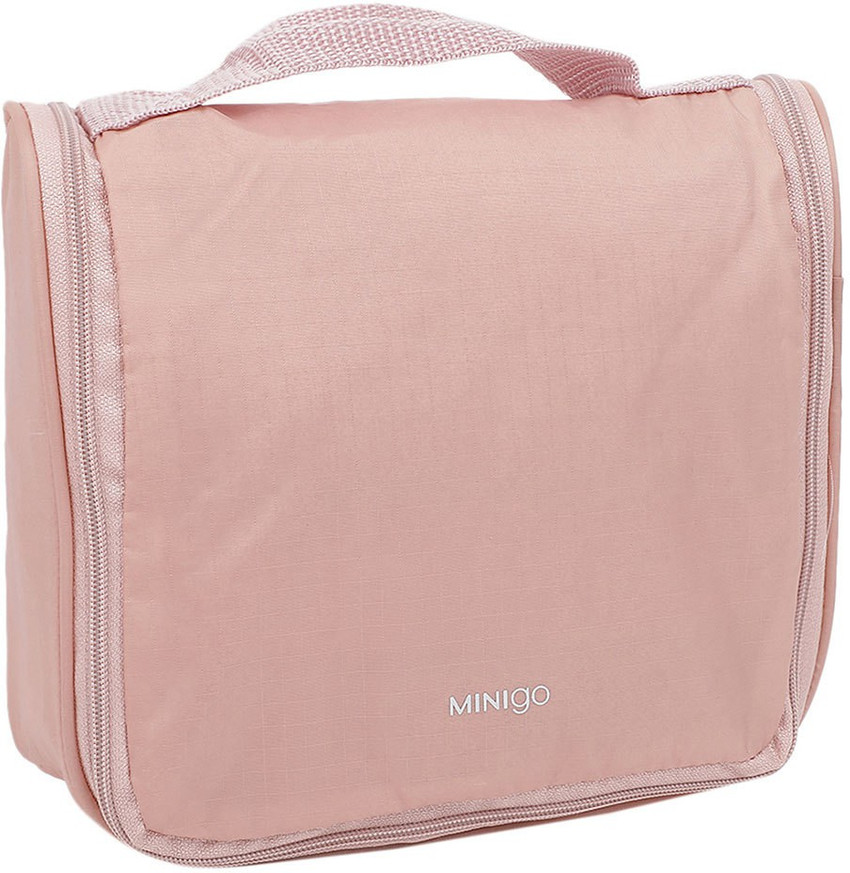 MINISO MINIGO Portable Toiletry Bag Travel Toiletry Kit Pink Price in India Flipkart