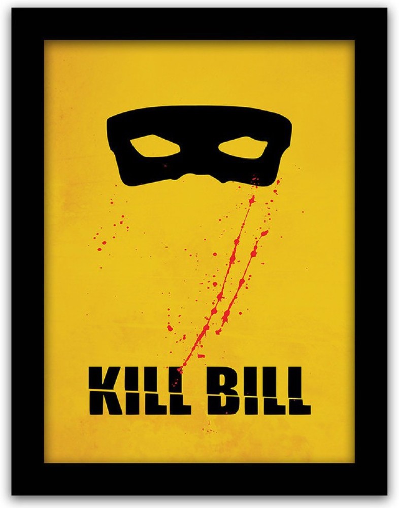 KillBill Movie Poster with Frame - Kill Bill Framed Poster for