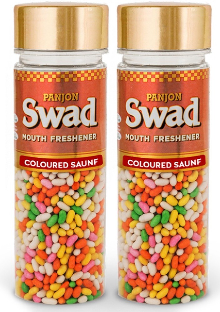 SWAD Coloured Saunf Tini Mini Fennel Mouth Freshener (100% Natural