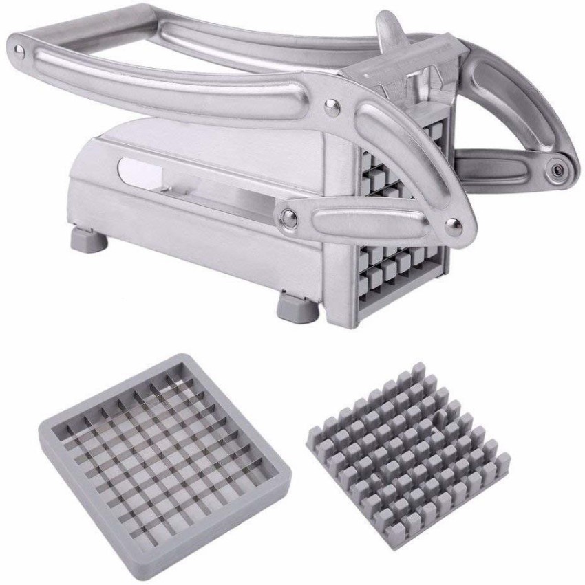 Buy VMITRA Stainless Steel Home French Fries Potato Chips Strip Cutting  Cutter Machine Maker Slicer Chopper Dicer Online at Best Prices in India -  JioMart.