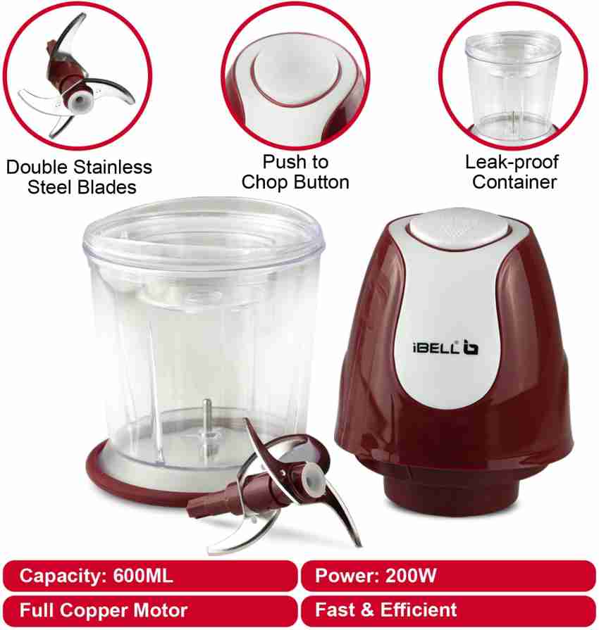 Ibell vc588sg electric vegetable cutter chopper food fruits