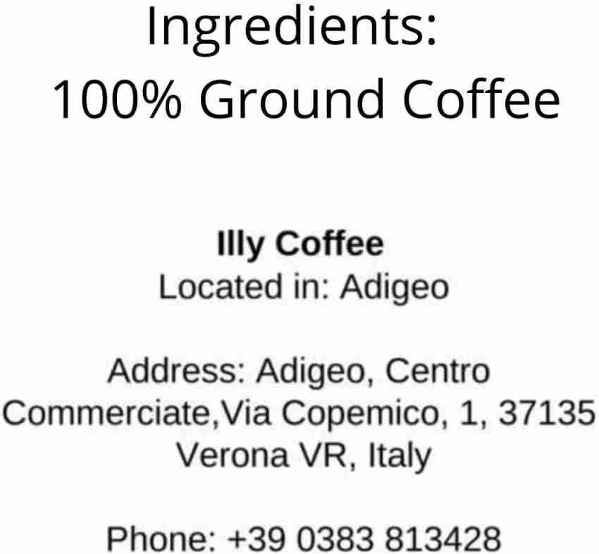 Illy Caffè Espresso Macinato Decaffeinato, 250g – Raspada