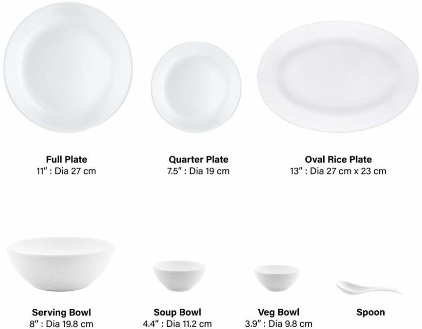 1.29L Round Dish/Plate