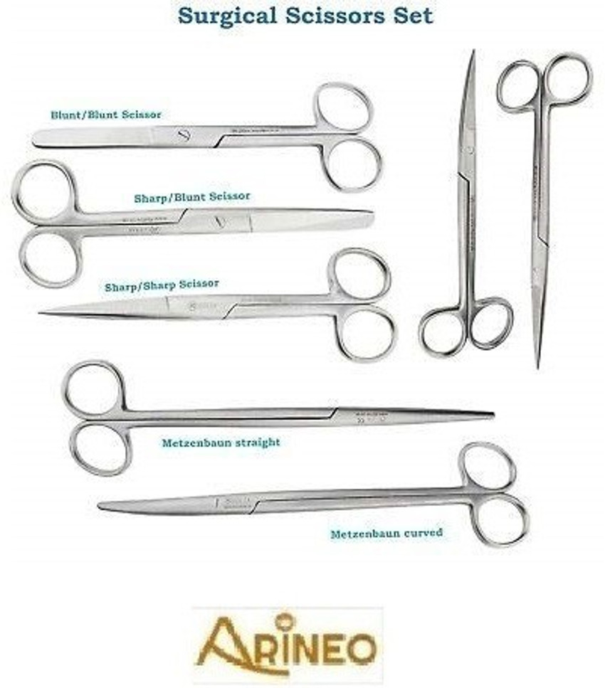 ARINEO set of surgical scissors MEDICAL COMBO Medical Equipment Combo Price in India Buy ARINEO set of surgical scissors MEDICAL COMBO Medical Equipment Combo online at Flipkart
