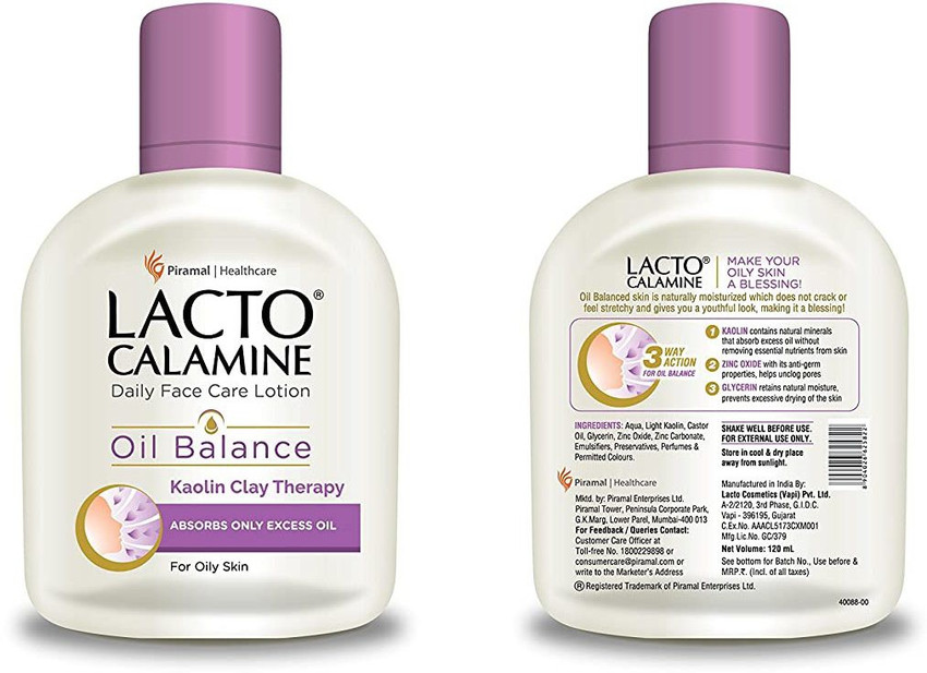 Lacto Calamine Face Lotion for Oil Balance Oily Skin Price in