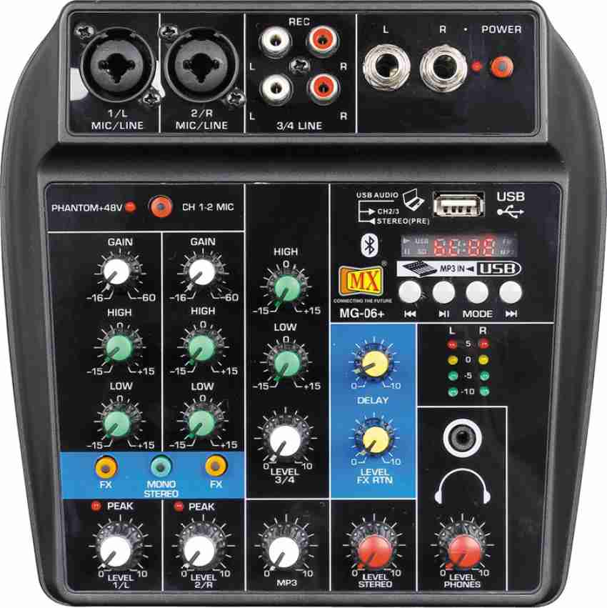 MX4 MX-4 Four Channel Mini Stereo Mixer