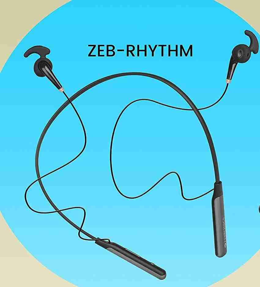 ZEBRONICS ZEB RHYTHM WIRELESS BT EARPHONE WITH MIC Bluetooth Gaming Price in India Buy ZEBRONICS ZEB RHYTHM WIRELESS BT EARPHONE WITH MIC Bluetooth Gaming Online ZEBRONICS Flipkart