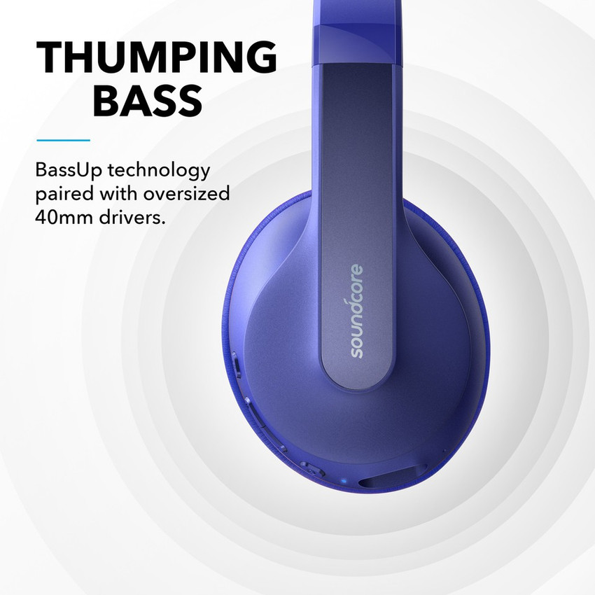 Soundcore by Anker Life Q10 with Fast Charging Bluetooth Headset