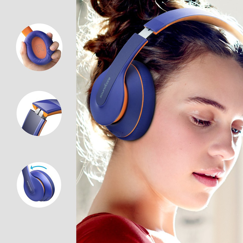 Soundcore by Anker Life Q10 with Fast Charging Bluetooth Headset
