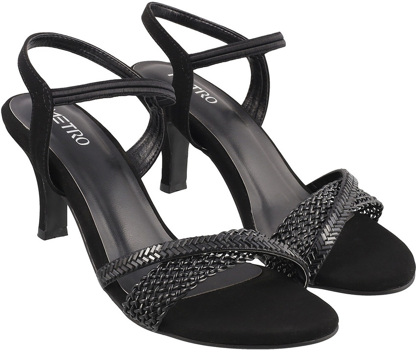 Metro black heels hotsell