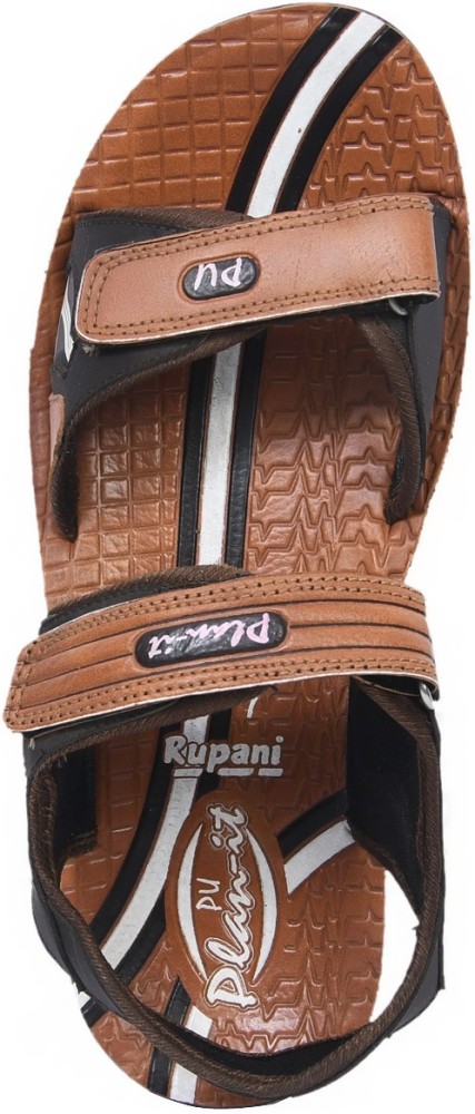 Rupani Men Brown Sandals Buy Rupani Men Brown Sandals Online at