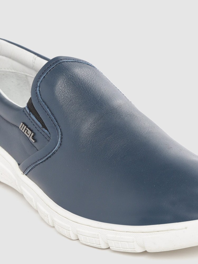 Dark blue slip hot sale on shoes