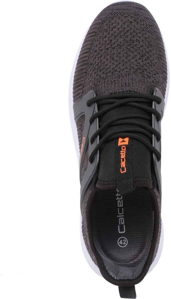 Calcetto shoes grey orange online