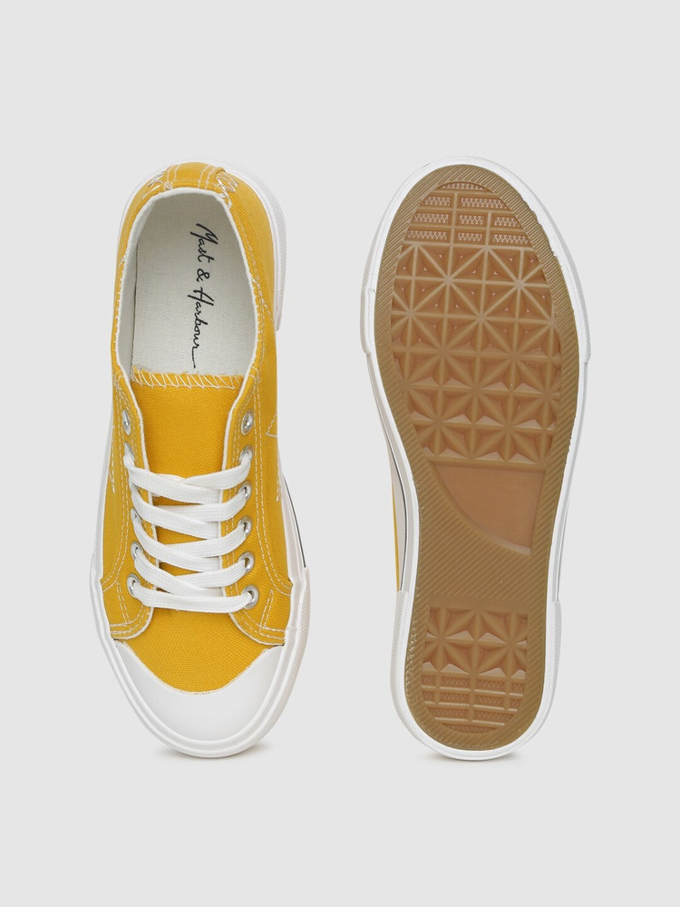 Womens mustard yellow sneakers store
