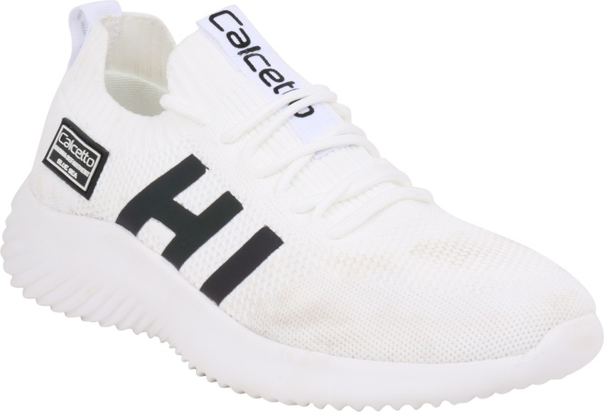 CALCETTO Mens Sports Shoes White Colour CLT927 Series Woven Fabric Socks With TPU Welding Casual Shoe 10 UK Running Shoes For Men Buy CALCETTO Mens Sports Shoes White Colour CLT927 Series