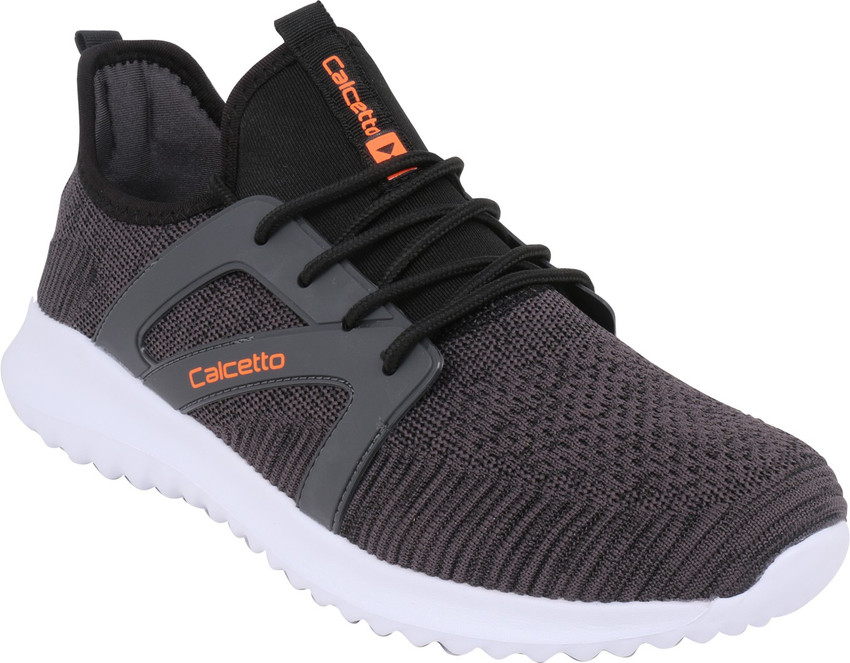 CALCETTO Mens Sports Shoes Grey Orange Colour CLT902 Series Woven Fabric With TPU Component Casual Shoe 7 UK Running Shoes For Men Buy CALCETTO Mens Sports Shoes Grey Orange Colour CLT902