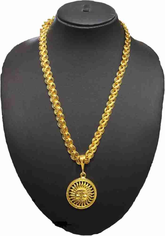 Surya deals gold pendant