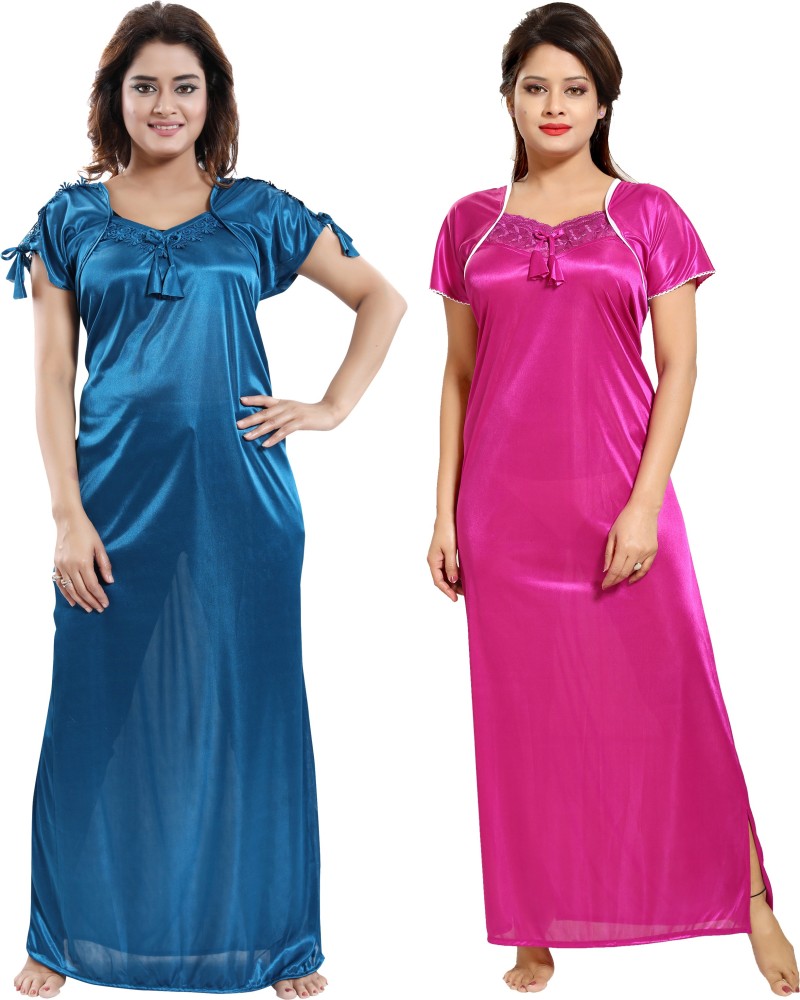 Satin nighty flipkart hot sale