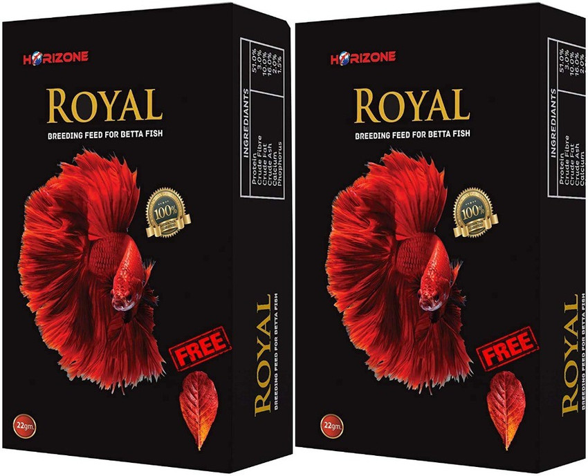 Horizone Pack of 2 Royal Breeding Feed for Betta Fish 0.044 kg 2x0.02 kg Dry Young Adult Fish Food Price in India Buy Horizone Pack of 2 Royal Breeding Feed for