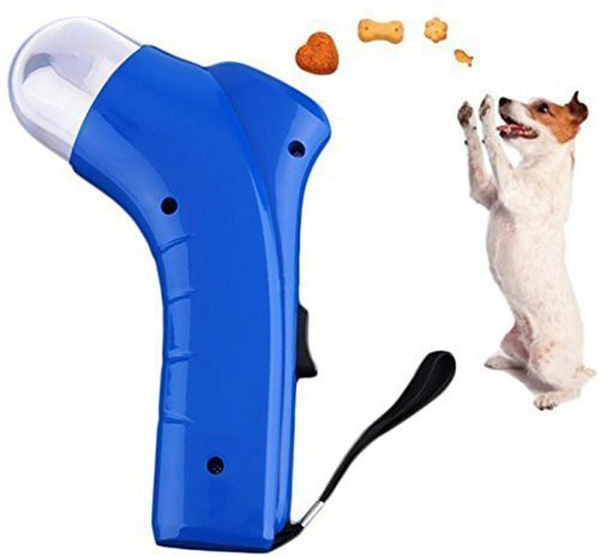 Dog top treat thrower