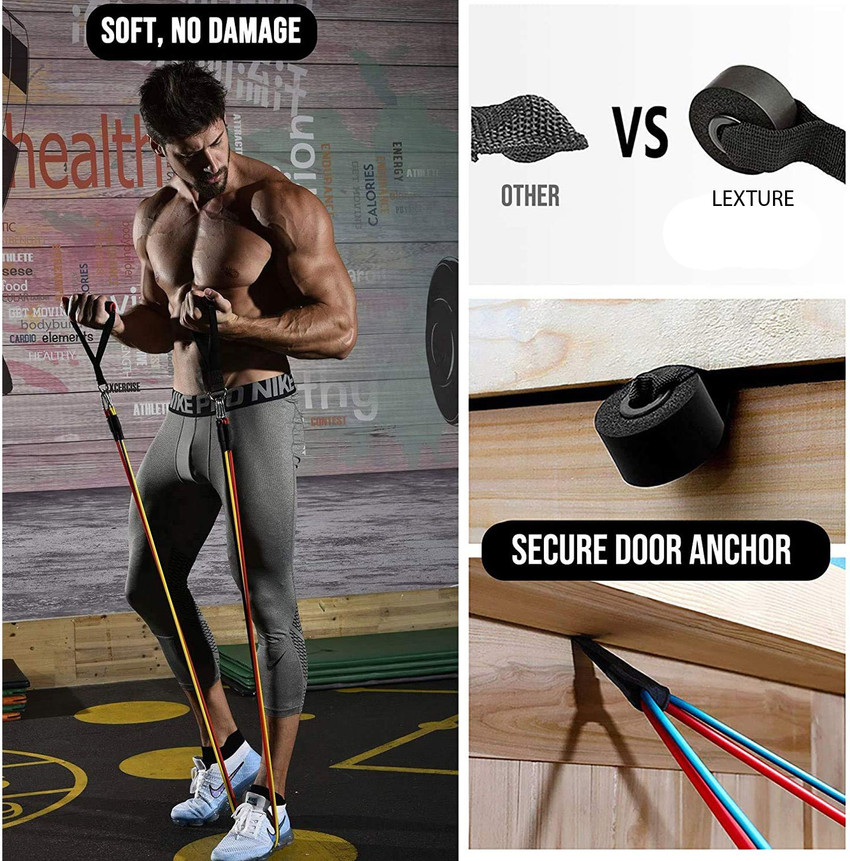 LexTure Set for Fitness Home Gym Exercise Workout Resistance Tube Buy LexTure Set for Fitness Home Gym Exercise Workout Resistance Tube Online at Best Prices in India Fitness Flipkart
