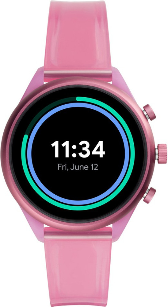 Fossil smartwatch pink new arrivals