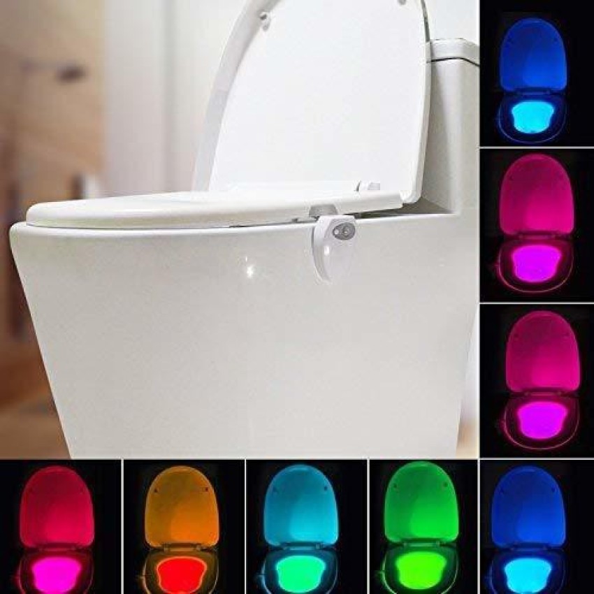 Toilet Night Lights inside Glow Bowl 3 Pack, Motion Sensor