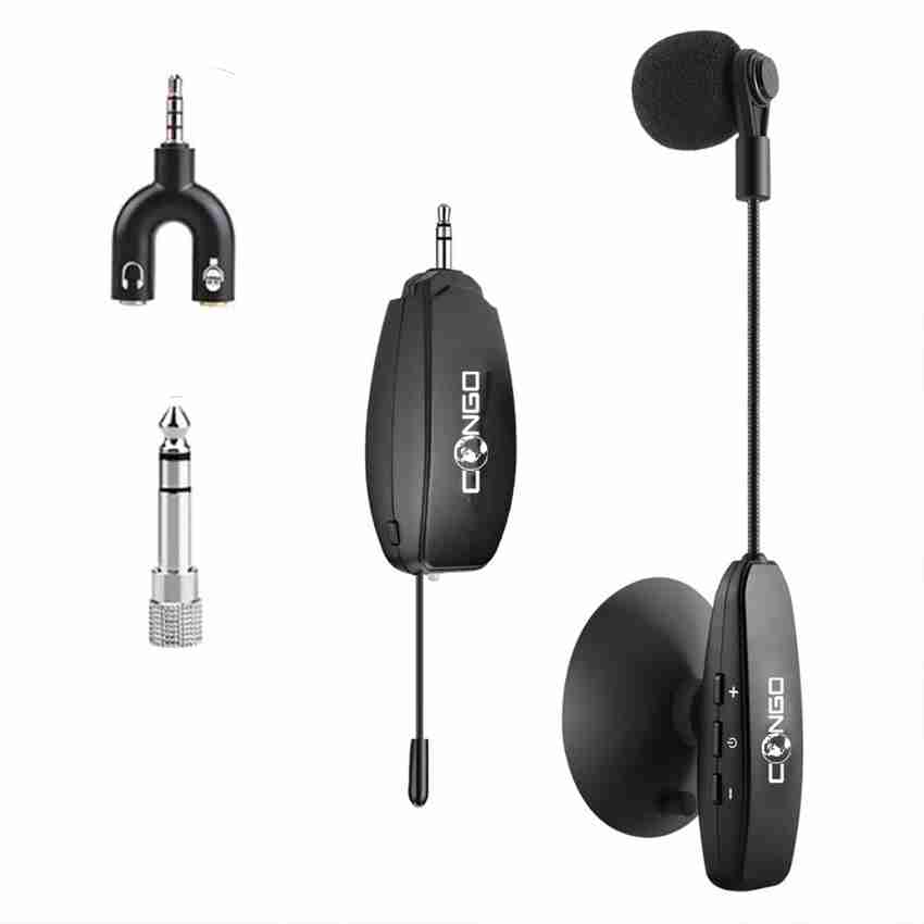 Wireless microphone guitar shop center