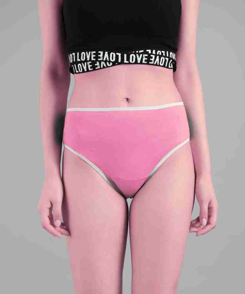 Buy INNER SKIN Women Hipster Pink Panty Online at Best Prices in