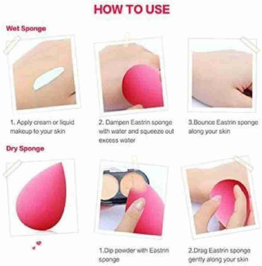 How to use sales makeup sponge
