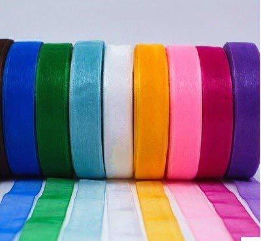 50 mm 2 poly satin finish ribbon full roll 100m/100 yards various colours