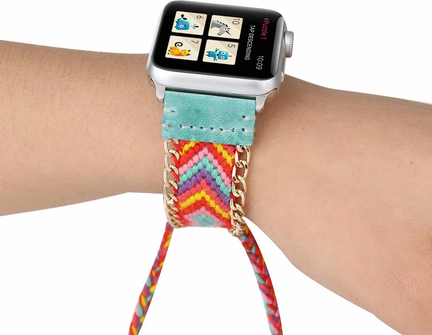 Apple watch 2025 friendship bracelet band