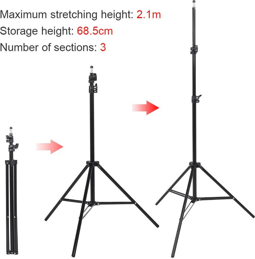 Allmusic Tripod 2.1 Meters 6.8 feet Light Aluminum Alloy