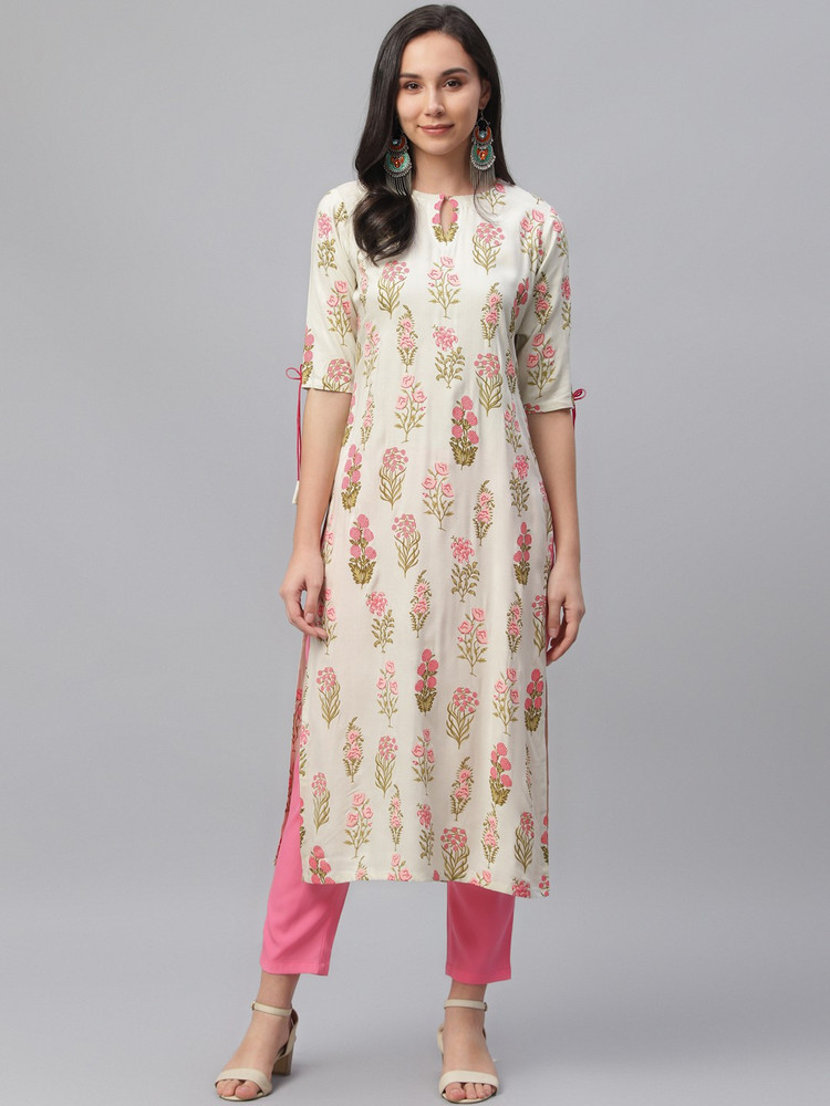 Libas multicoloured printed kurta clearance