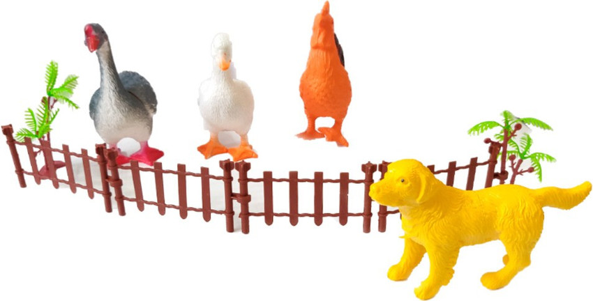Plastic farm set top