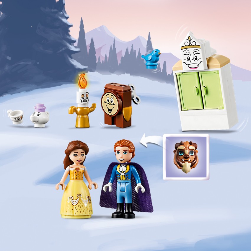 Lego belle's best sale winter castle